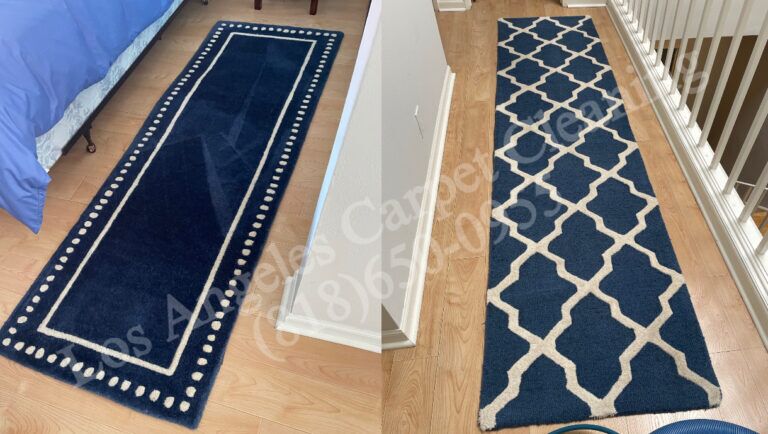 Freshly Cleaned Hallway Area Rug Runners