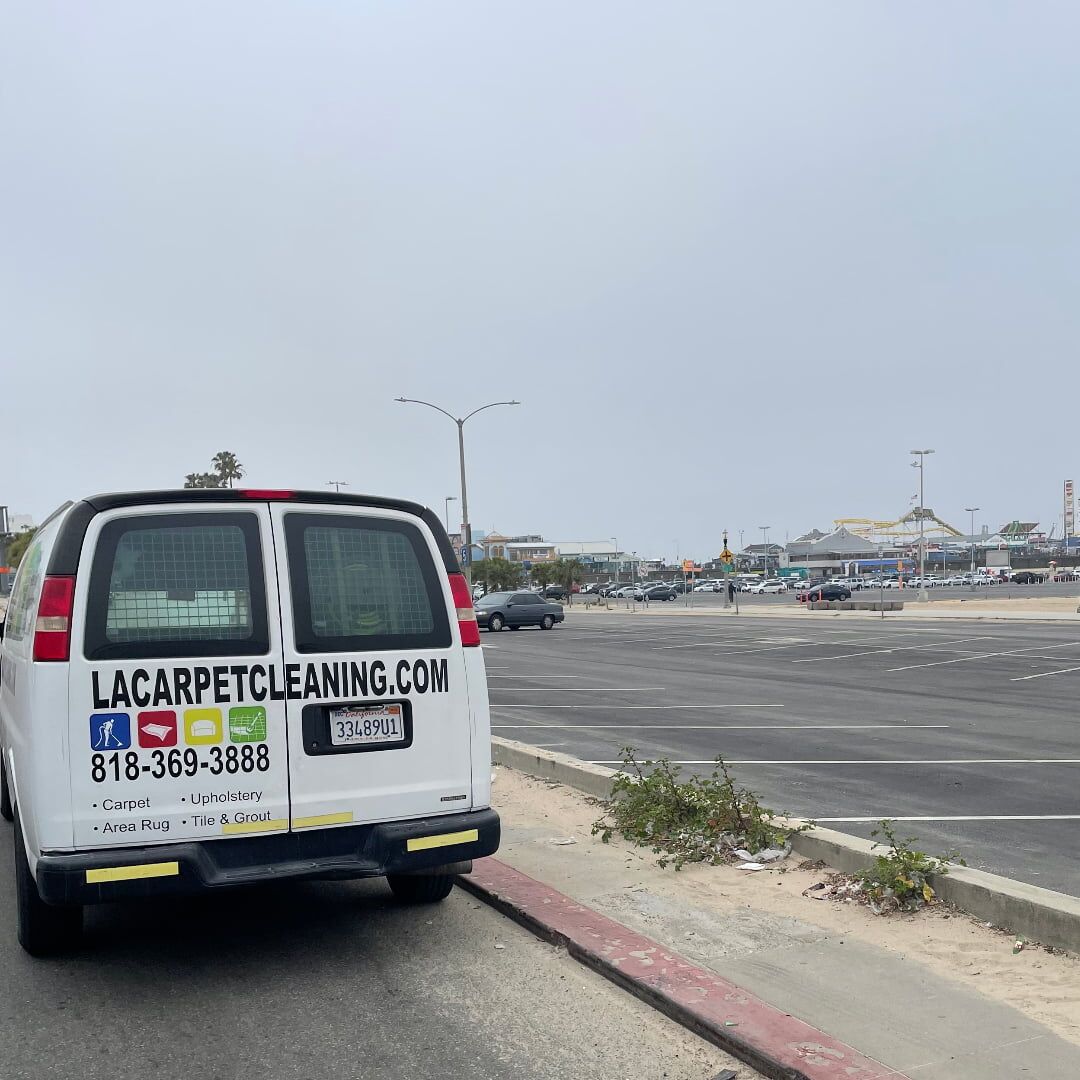 Los Angeles Carpet Cleaning Truck Mount Setup