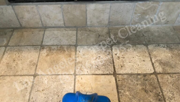 Fireplace Tile and Grout Cleaning