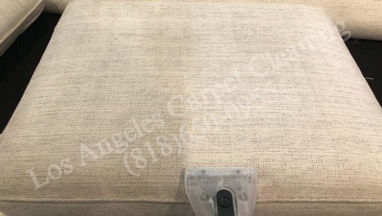 Before and After Ottoman Steam Cleaning